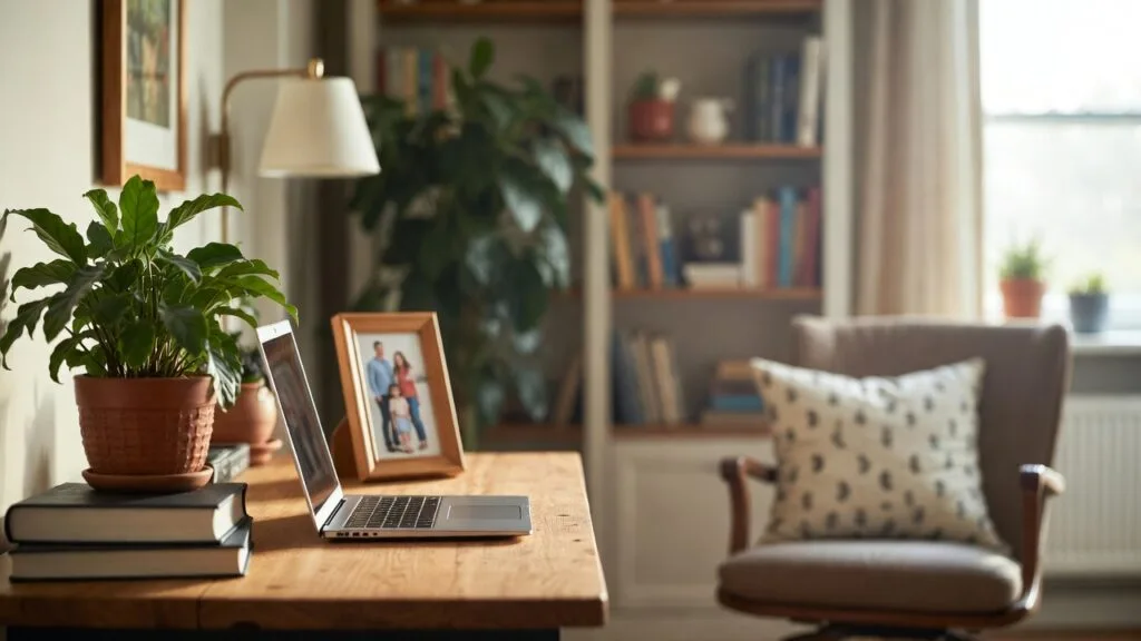 Conciliação entre Trabalho e Família: Como Equilibrar Carreira e Vida Pessoal sem Culpa 3 Home Office Familia