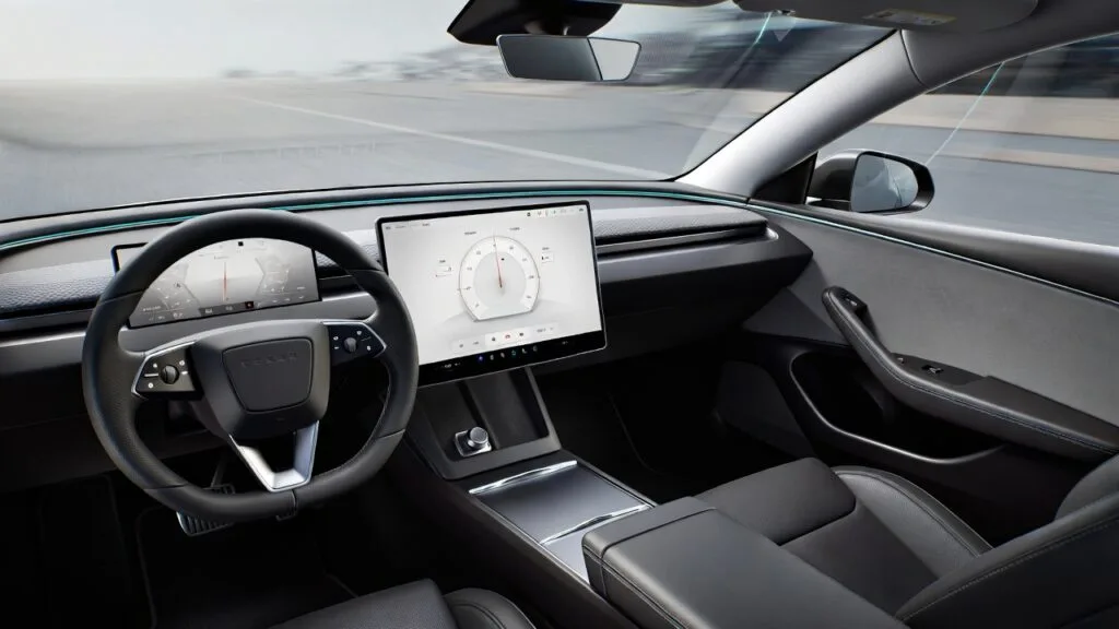 Carros Elétricos: O Guia Completo Para Entender o Futuro da Mobilidade 4 Interior de carro elétrico moderno