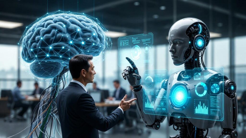 Análise Cognitiva Automatizada: Como a Inteligência Artificial Está Revolucionando a Tomada de Decisão 3 Liderança estratégica com análise cognitiva automatizada