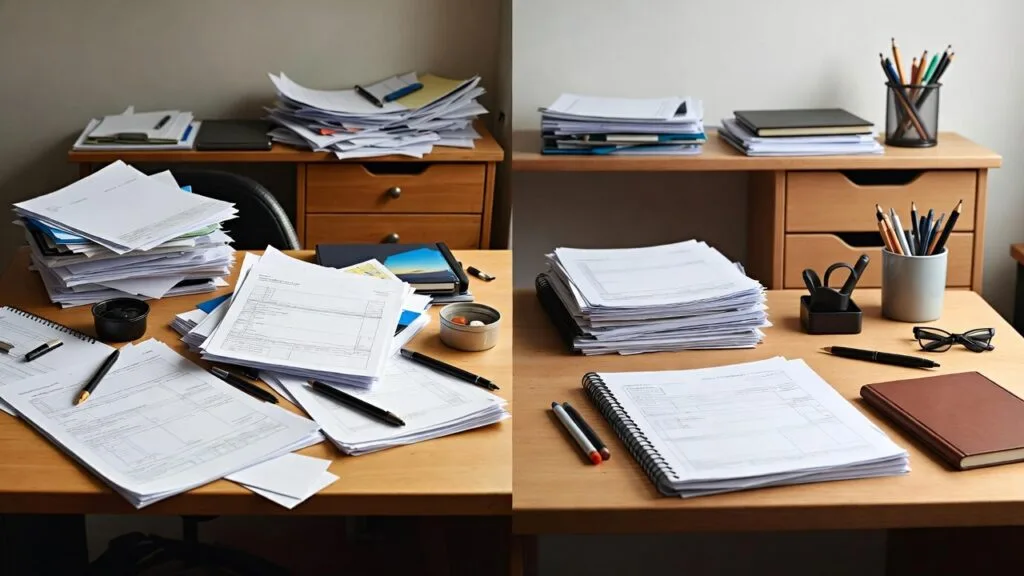 Produtividade e Organização: Como Criar Rotina, Foco e Resultados Reais no Dia a Dia 4 Organização do ambiente de trabalho