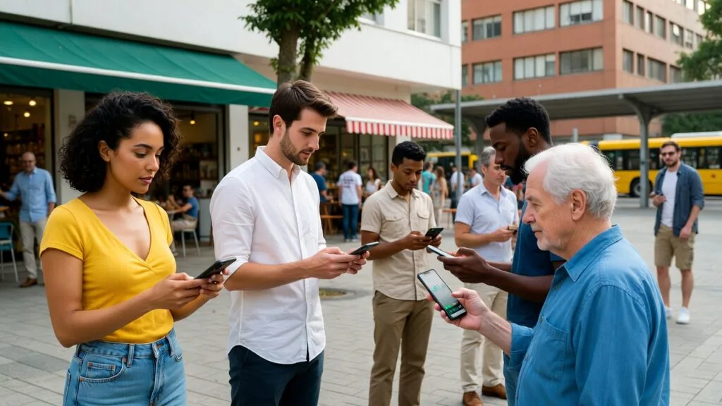 Pix Brasileiro: Entenda Como Funciona, Vantagens, Riscos e o Futuro do Sistema de Pagamentos 2 Uso do Pix no dia a dia por pessoas no Brasil