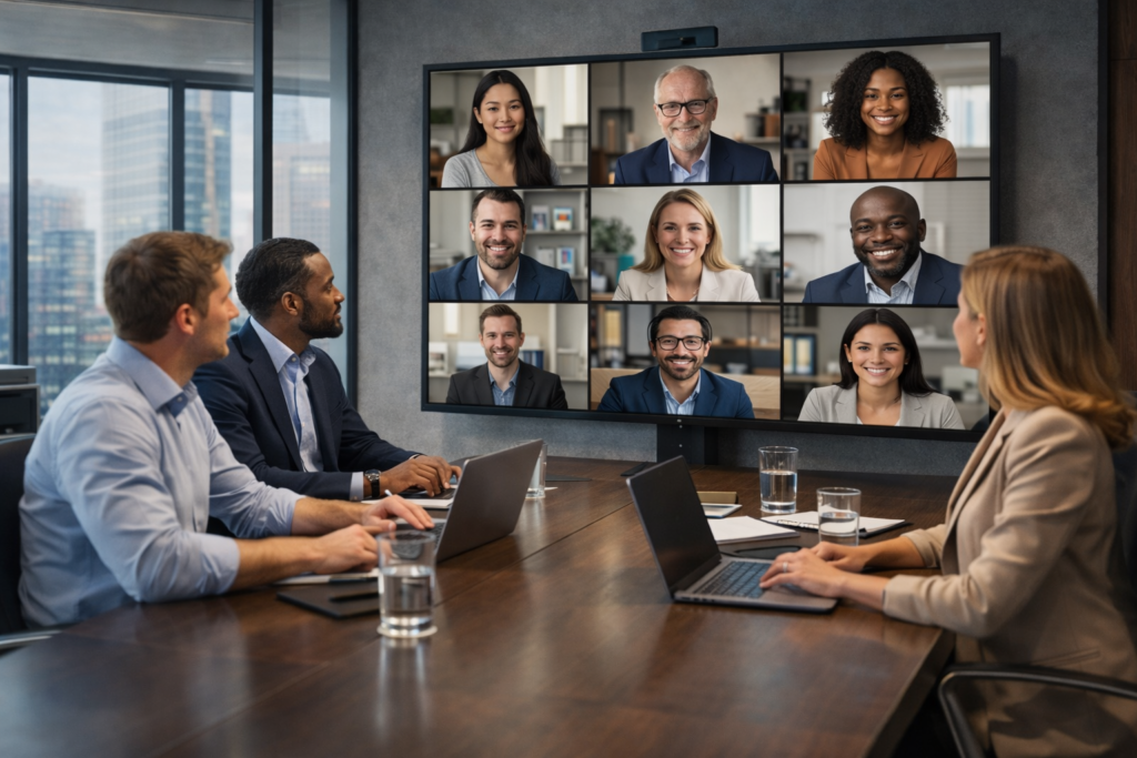 Liderança Híbrida Digital: 7 Estratégias Práticas para Gerir Equipes Remotas e Presenciais com Alta Performance 2 Comunicação estratégica na liderança híbrida digital