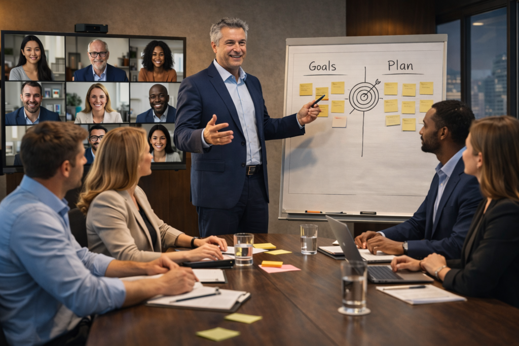 Liderança Híbrida Digital: 7 Estratégias Práticas para Gerir Equipes Remotas e Presenciais com Alta Performance 4 Cultura organizacional na liderança híbrida digital